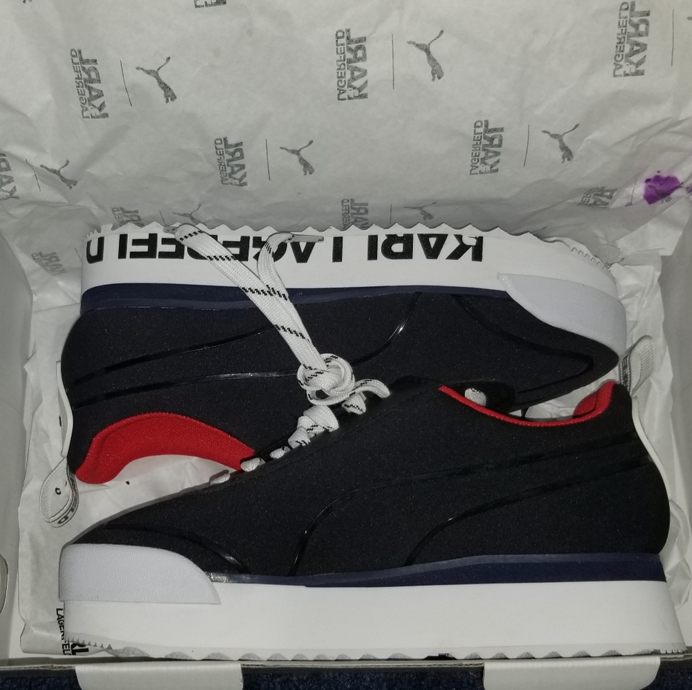 Puma x Karl Lagerfeld platform sneakers